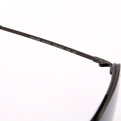 SPS 53R Sport Aviator Sunglasses Black