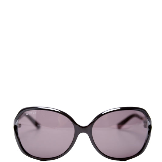 GG0076S Oversized Sunglasses Black