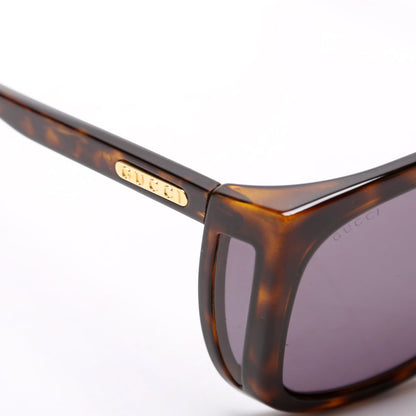 GG0467S Shield Sunglasses Brown