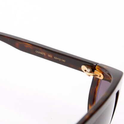 GG0467S Shield Sunglasses Brown