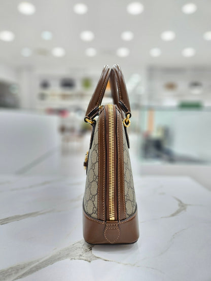 Gucci Horsebit 1955 Small Top Handle Bag Brown 621220 115918240