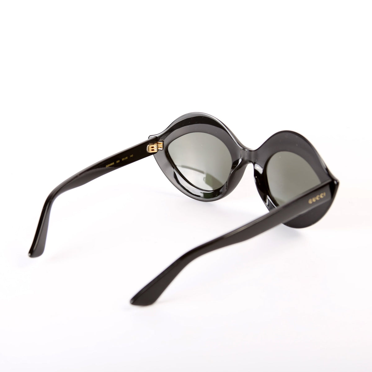 GG 0085/S Cat Eye Sunglasses Black
