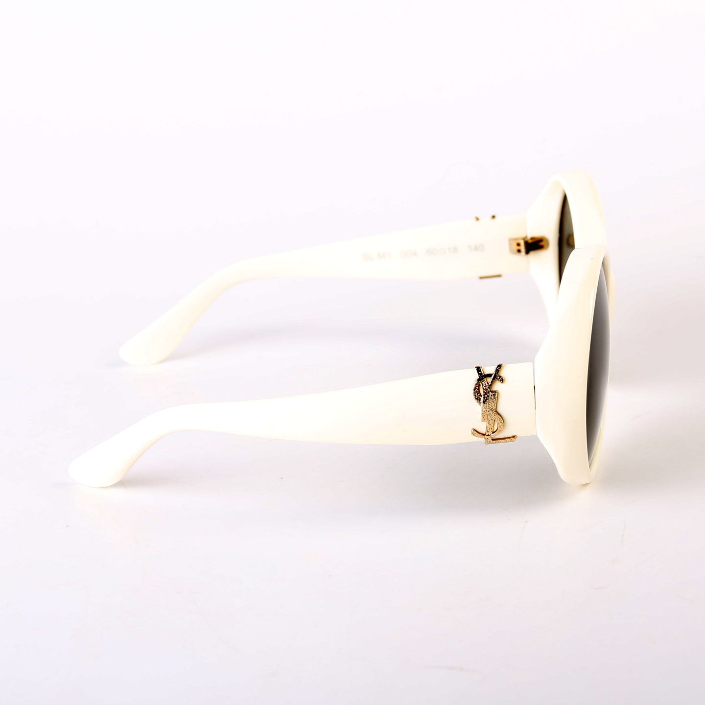 SL M1 Round Sunglasses White
