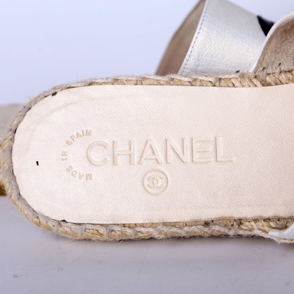 CC Espadrille Slides Size 39