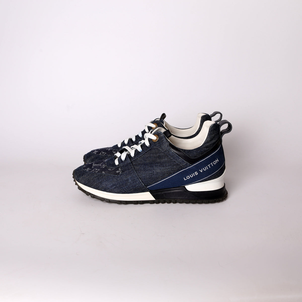 Denim Run Away Sneakers Size 38
