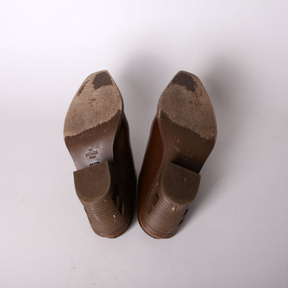 Pointed Toe Mule Heels Size 37.5