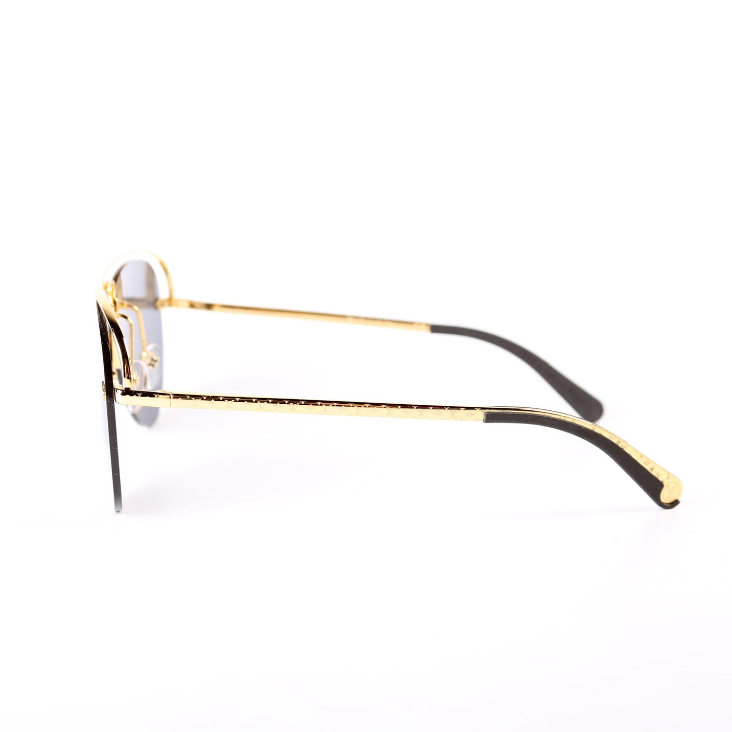 Z1272E Grease Monogram Lens Sunglasses Black/Gold