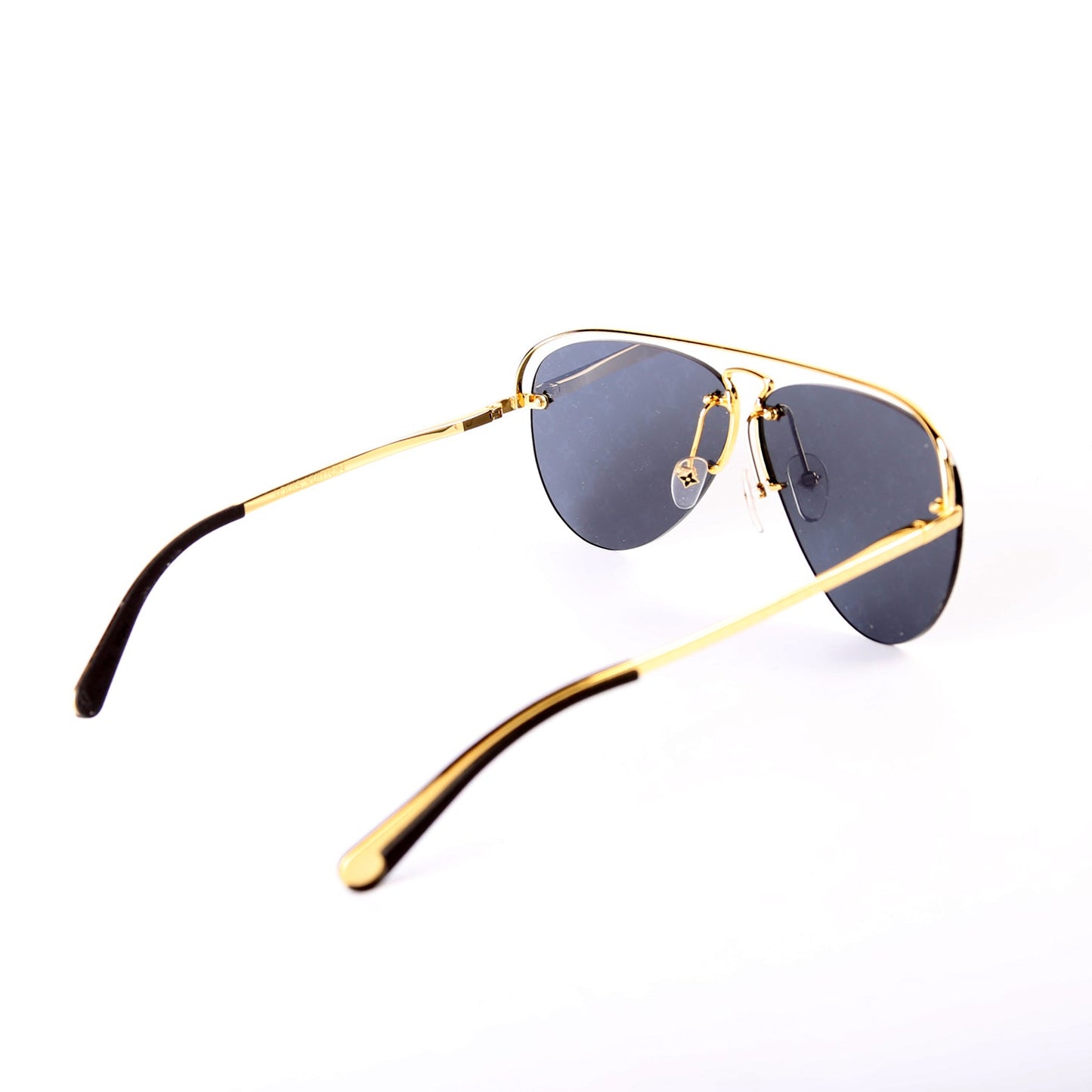 Z1272E Grease Monogram Lens Sunglasses Black/Gold