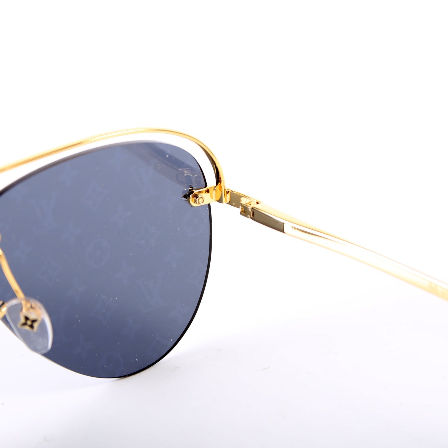 Z1272E Grease Monogram Lens Sunglasses Black/Gold