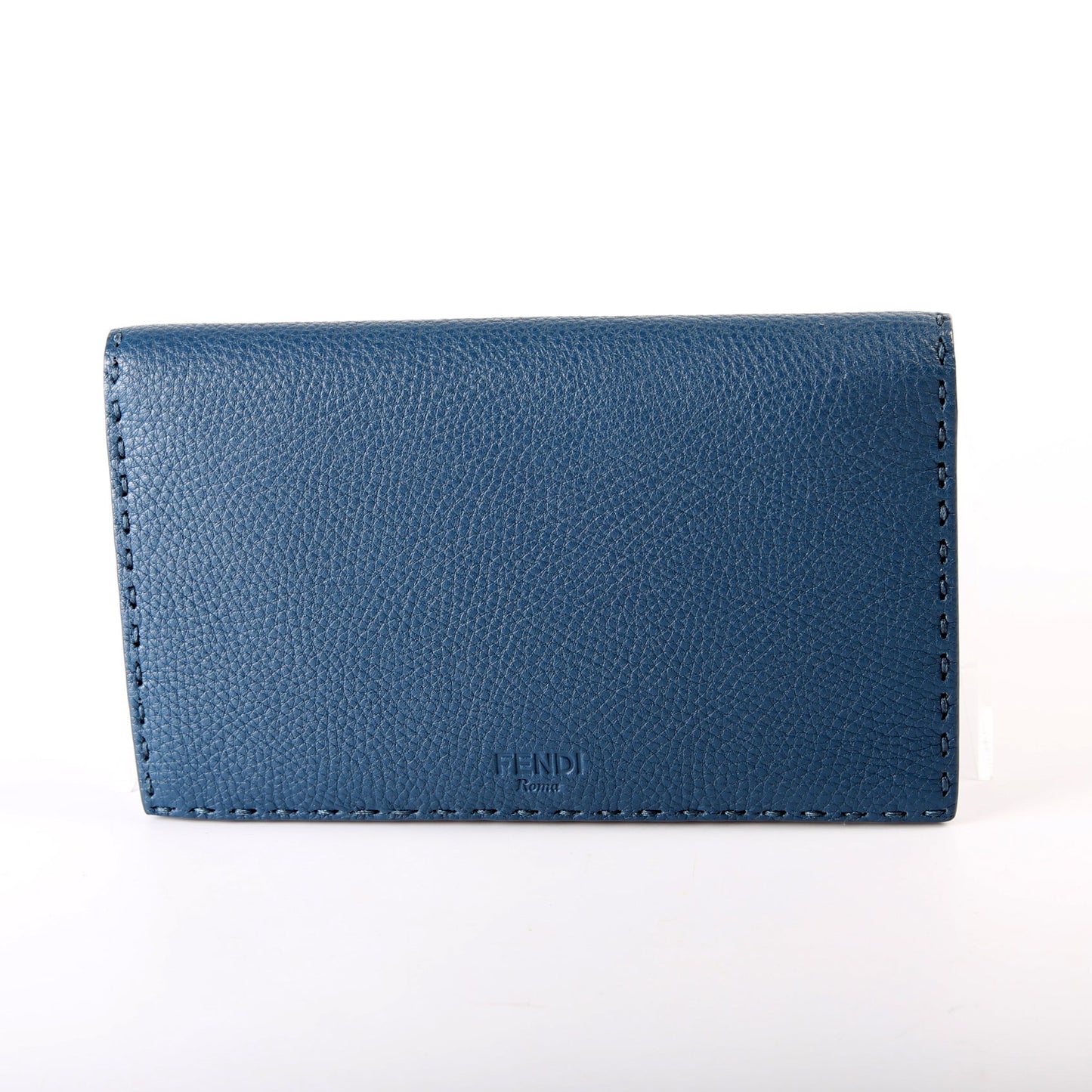 8M0318 Selleria Mini Peekaboo Clutch Blue