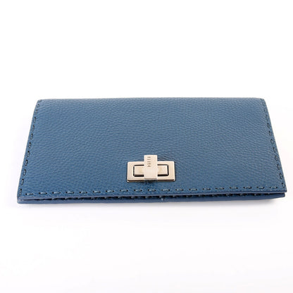 8M0318 Selleria Mini Peekaboo Clutch Blue