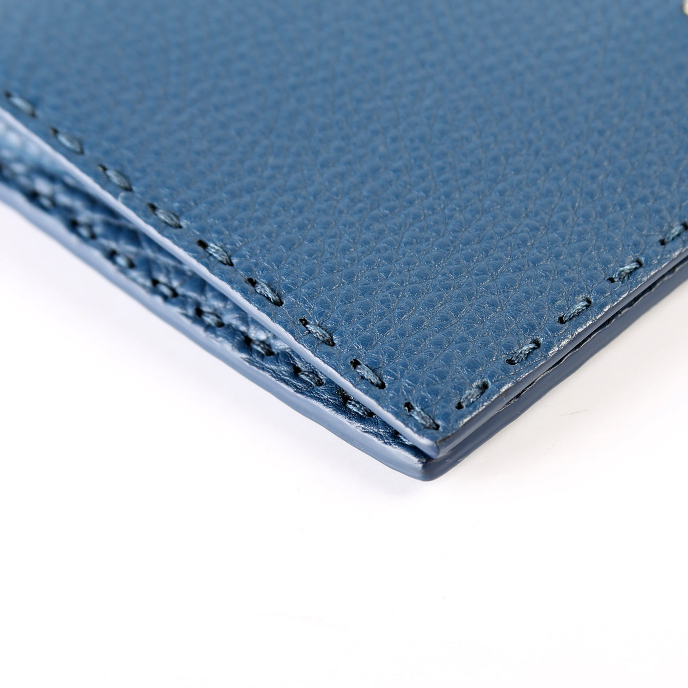 8M0318 Selleria Mini Peekaboo Clutch Blue
