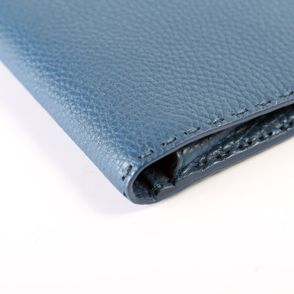 8M0318 Selleria Mini Peekaboo Clutch Blue