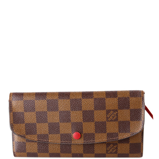 Emilie Wallet Monogram Newer Red