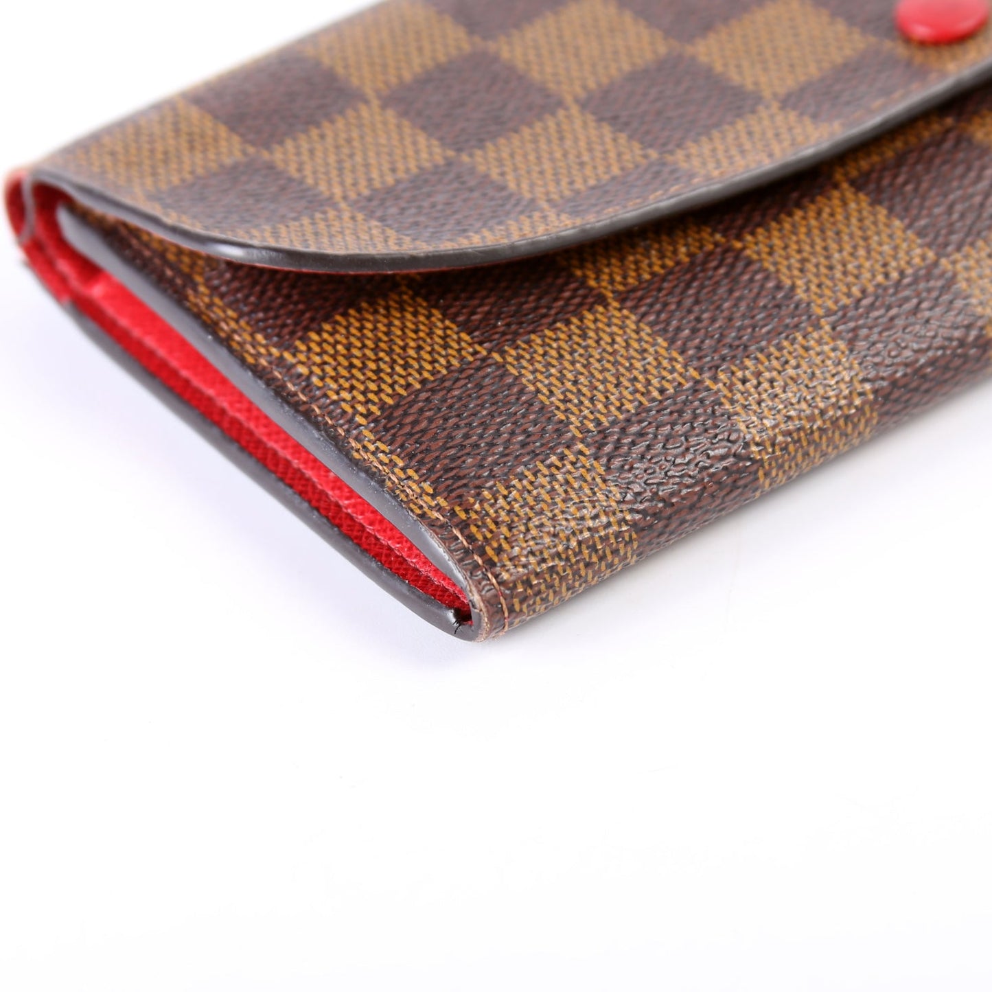 Emilie Wallet Monogram Newer Red