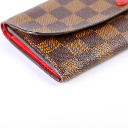 Emilie Wallet Monogram Newer Red