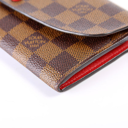 Emilie Wallet Monogram Newer Red