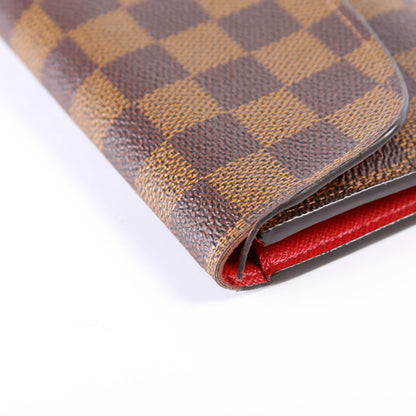 Emilie Wallet Monogram Newer Red