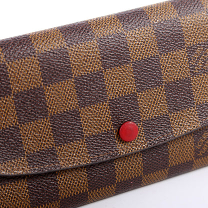 Emilie Wallet Monogram Newer Red