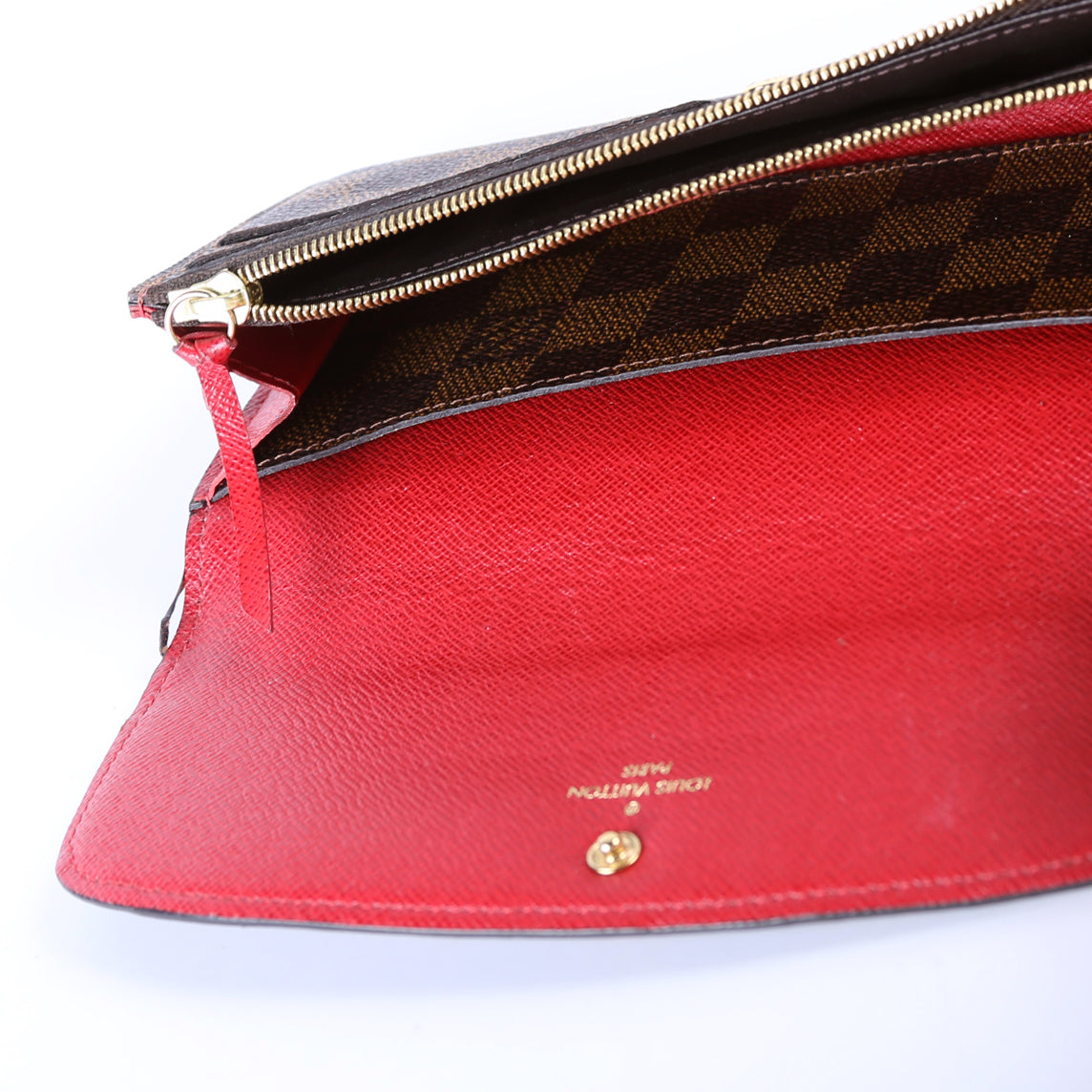 Emilie Wallet Monogram Newer Red