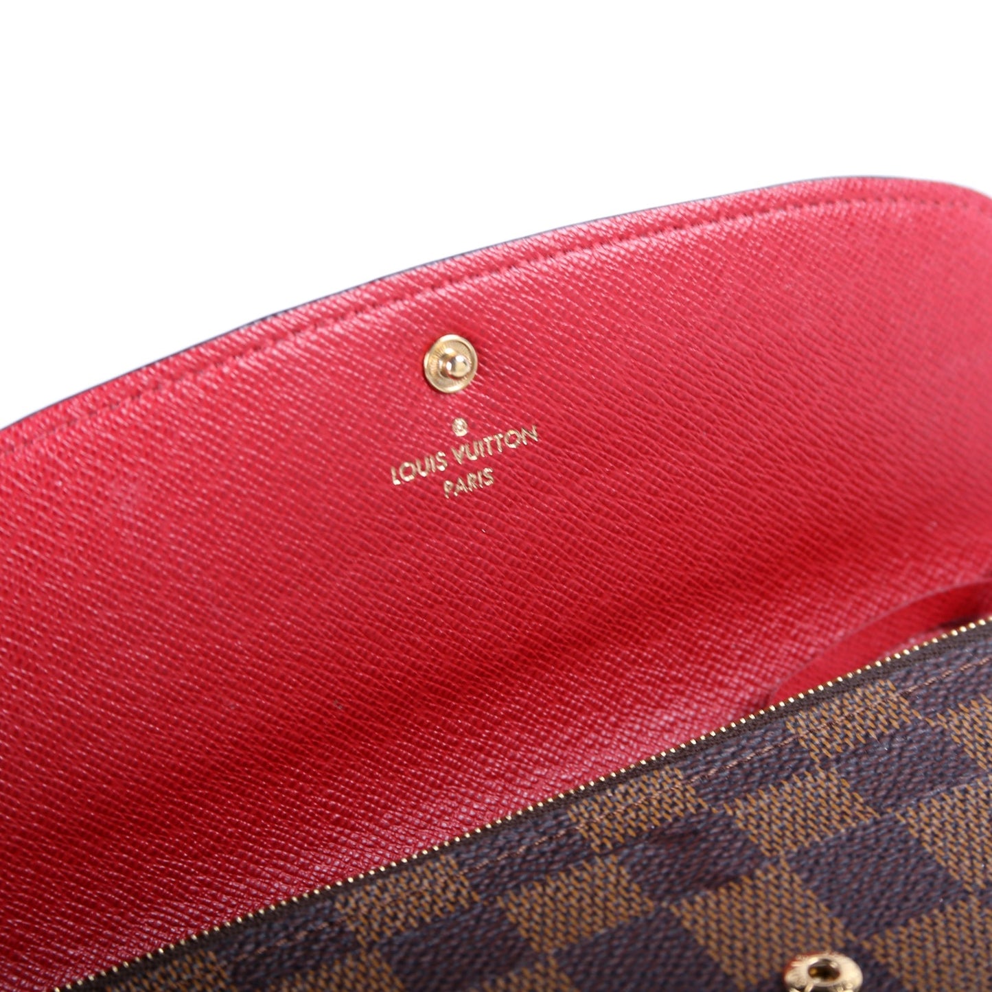 Emilie Wallet Monogram Newer Red