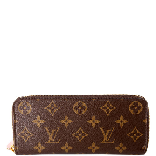 Clemence Wallet Monogram Pink