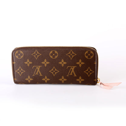 Clemence Wallet Monogram Pink