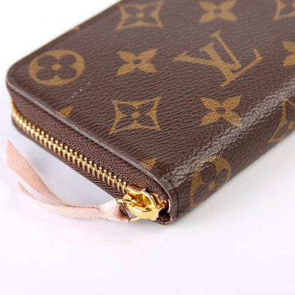 Clemence Wallet Monogram Pink