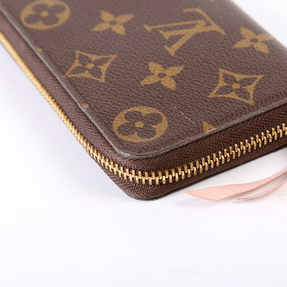 Clemence Wallet Monogram Pink