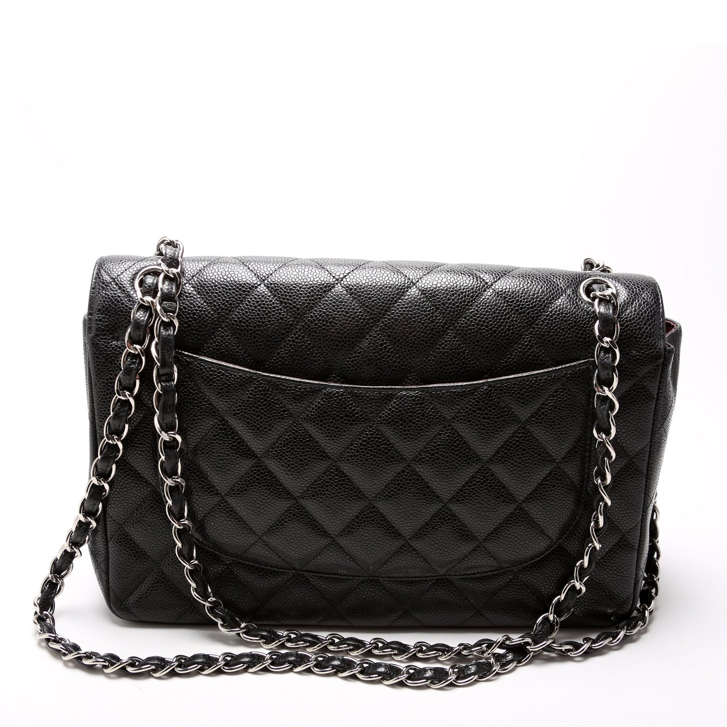 Classic Flap Jumbo Caviar 17-20M Black