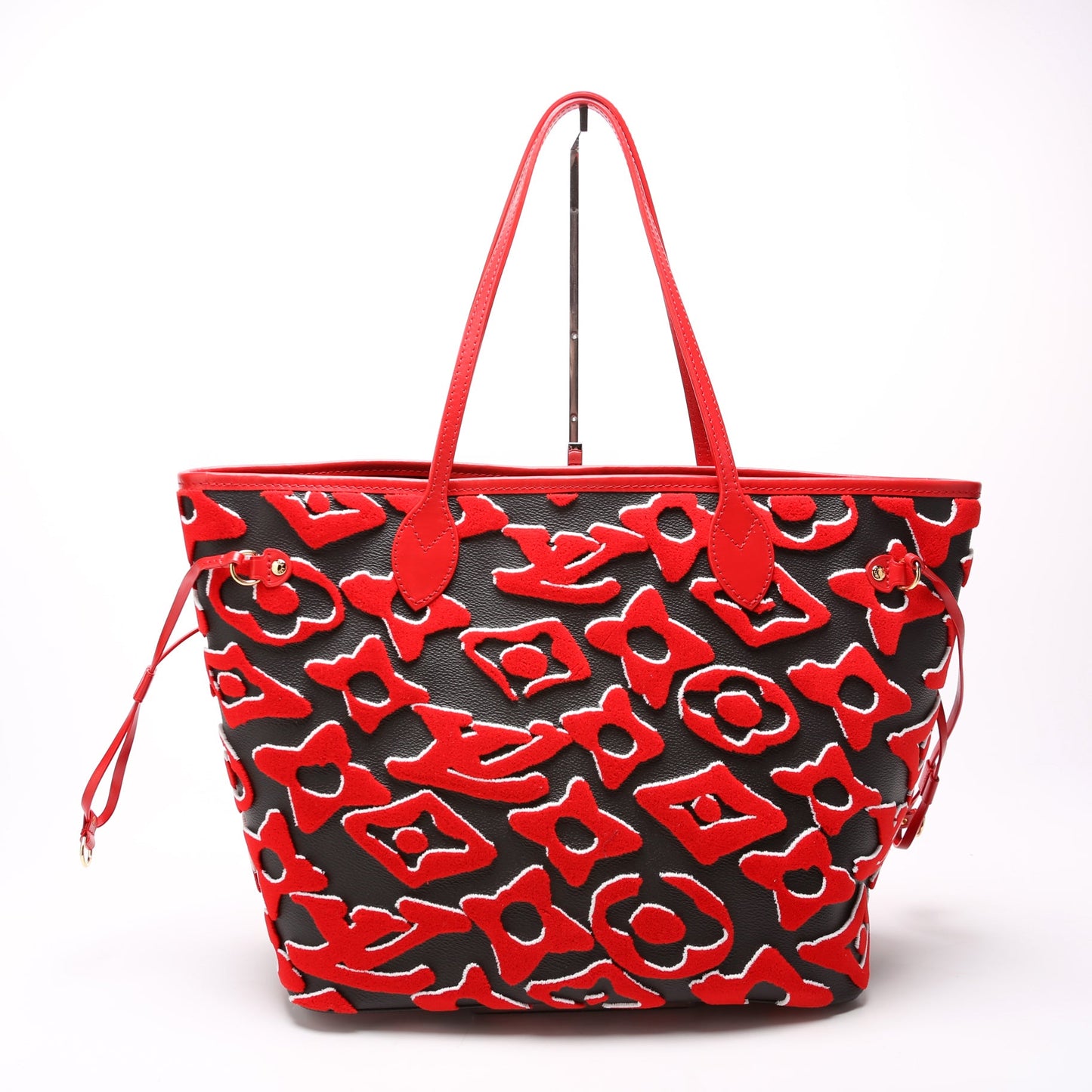 LV Urs Fischer Neverfull MM with Wallet Tufted Monogram