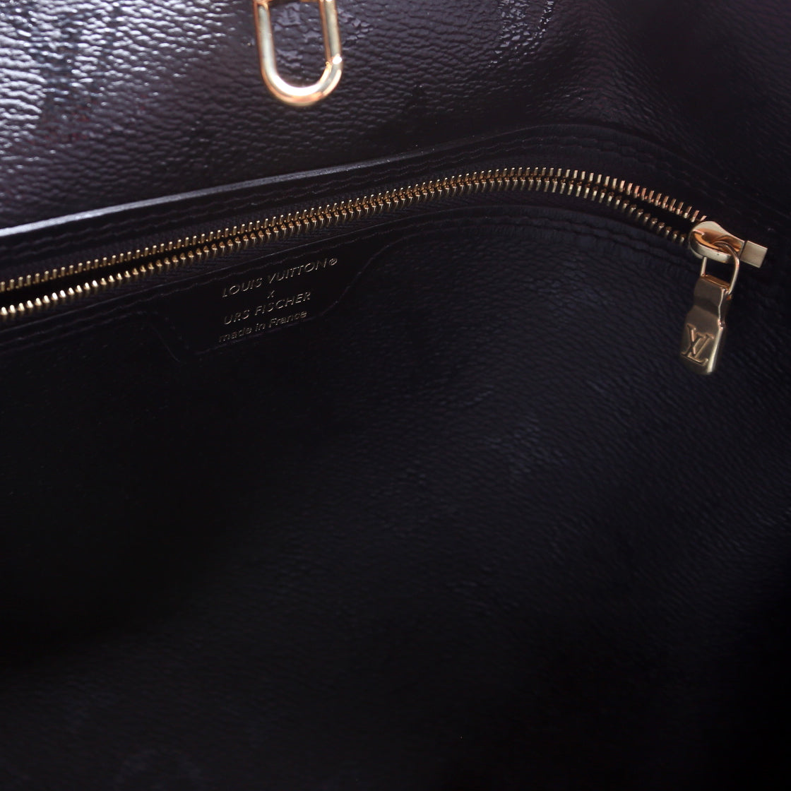 LV Urs Fischer Neverfull MM with Wallet Tufted Monogram