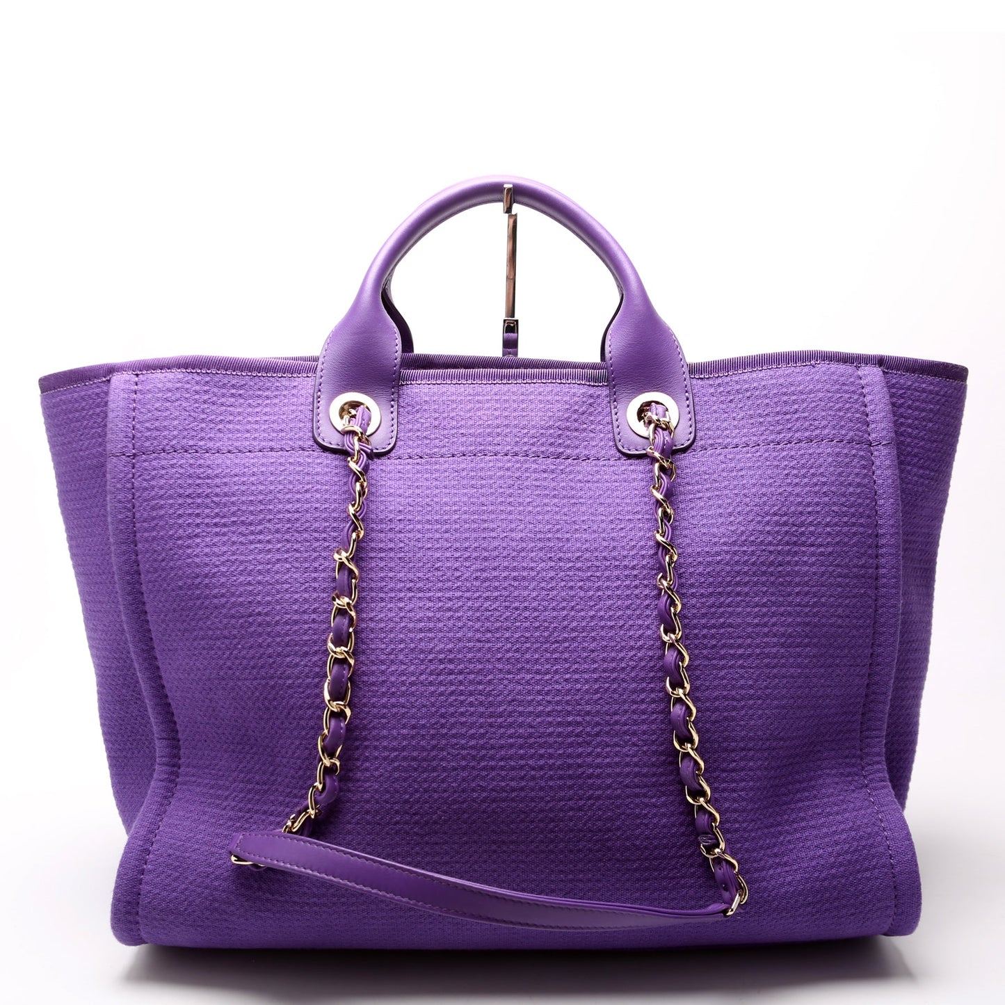 Deauville Canvas Tote Large Purple