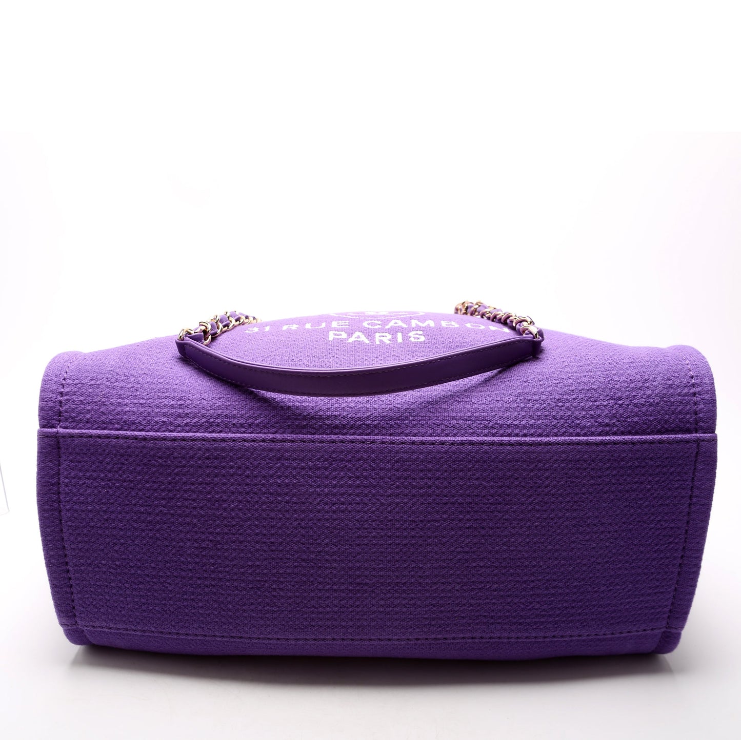 Deauville Canvas Tote Large Purple