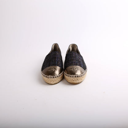 Tweed CC Espadrilles Size 36