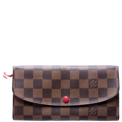 Louis-Vuitton Emilie Wallet Damier Ebene
