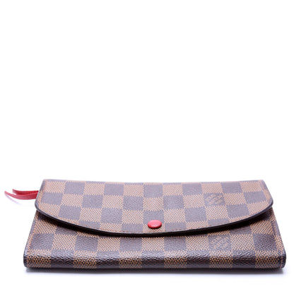 Louis-Vuitton Emilie Wallet Damier Ebene