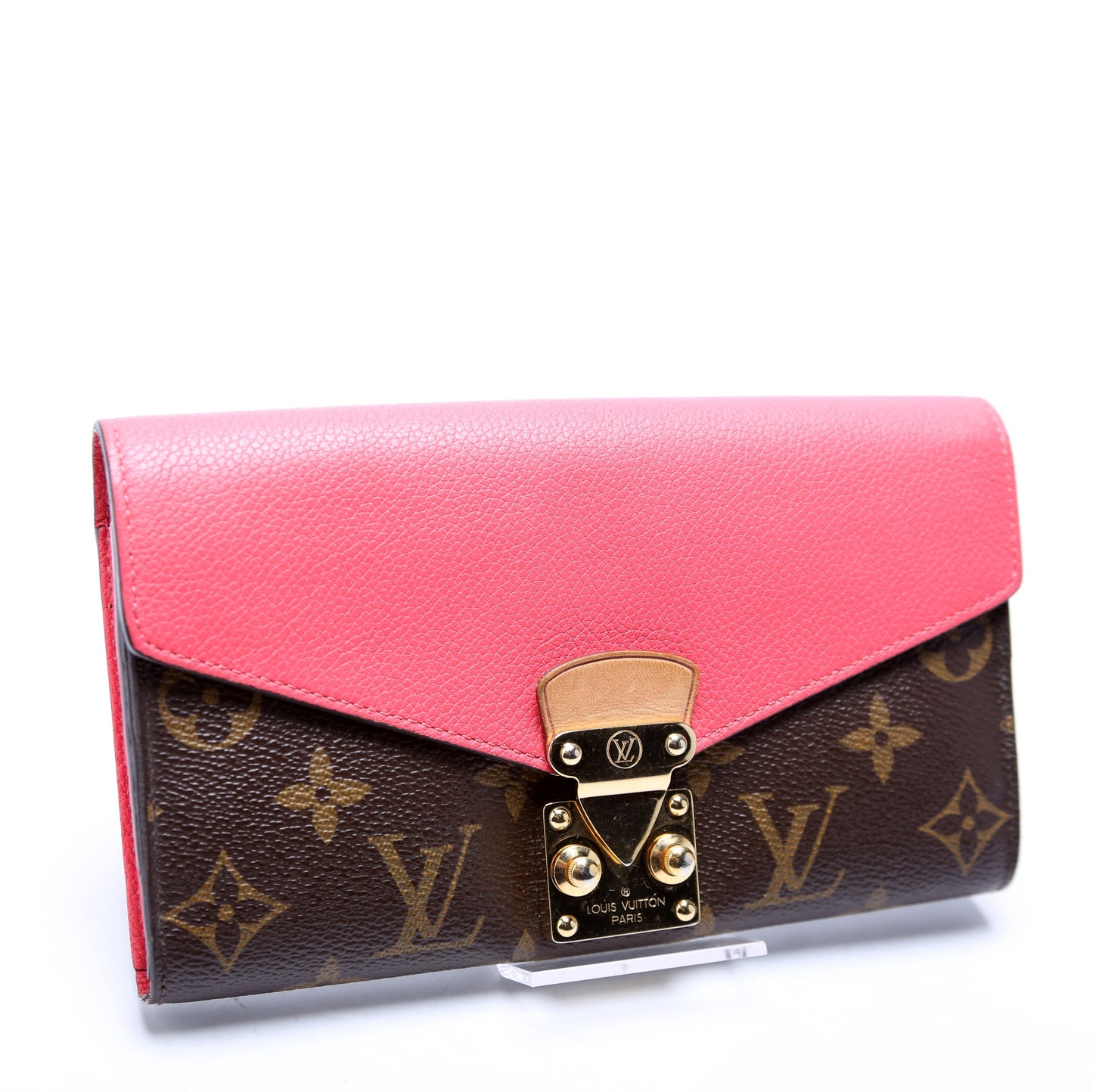Pallas Wallet Monogram Long Pink