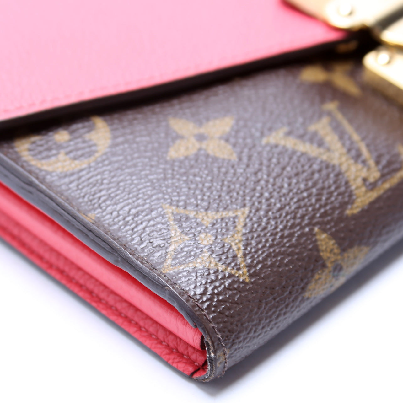 Pallas Wallet Monogram Long Pink