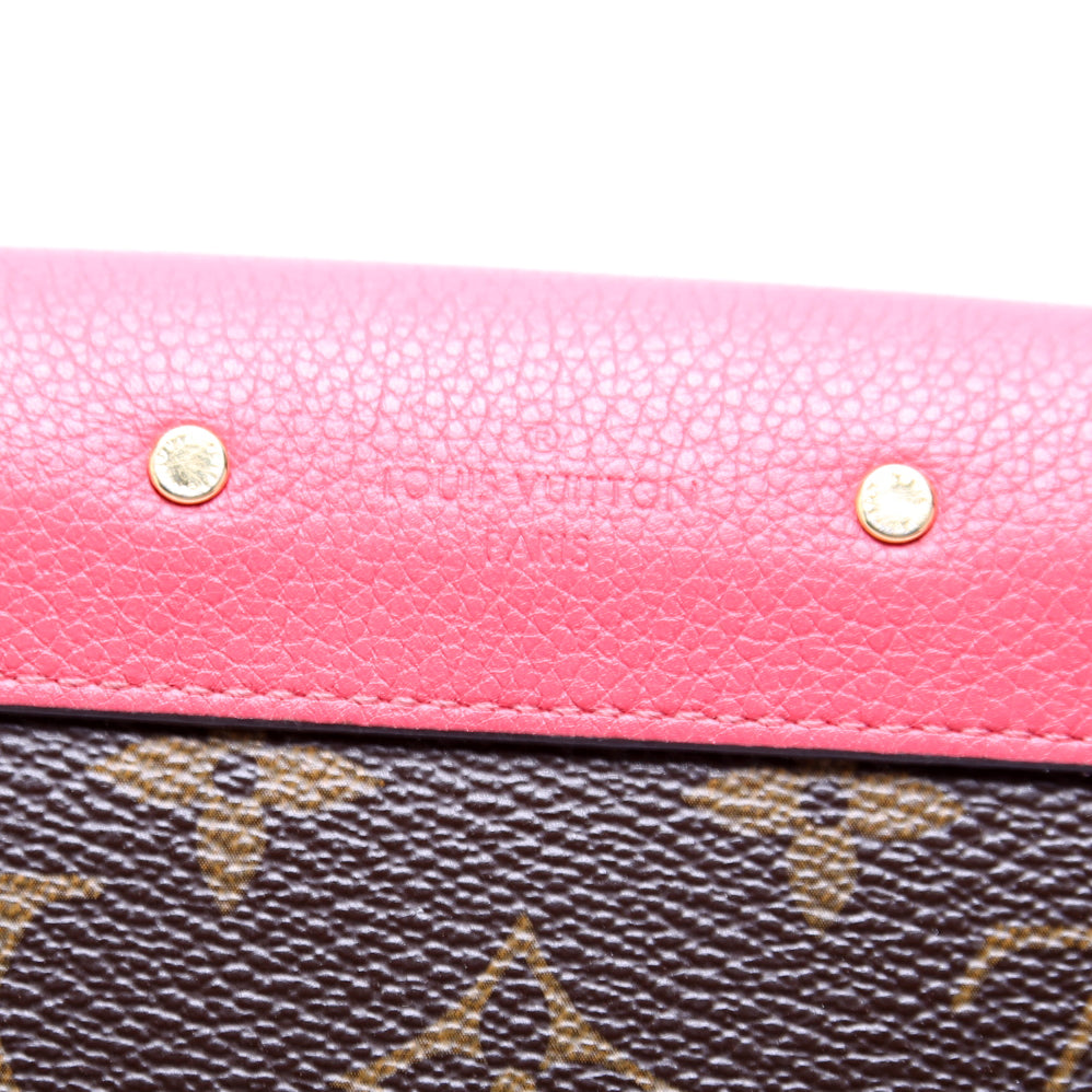 Pallas Wallet Monogram Long Pink