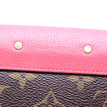 Pallas Wallet Monogram Long Pink
