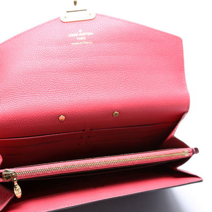 Pallas Wallet Monogram Long Pink
