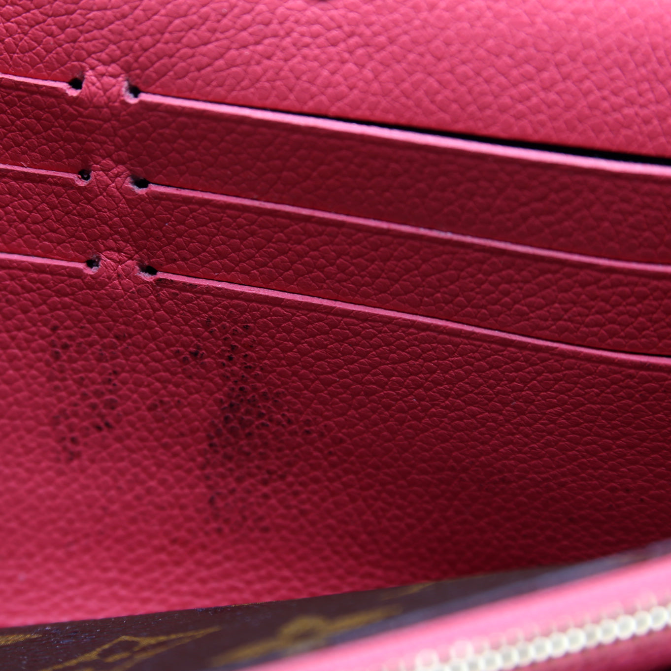 Pallas Wallet Monogram Long Pink