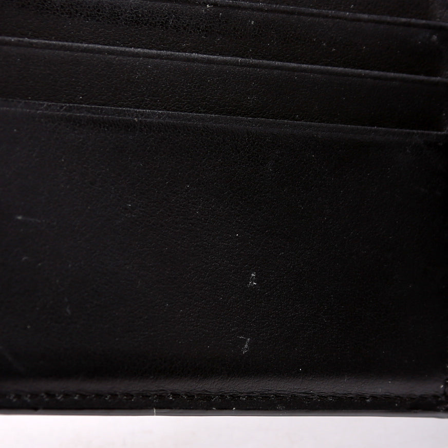 7M0169 FF Embossed Bifold Wallet Brown/Black