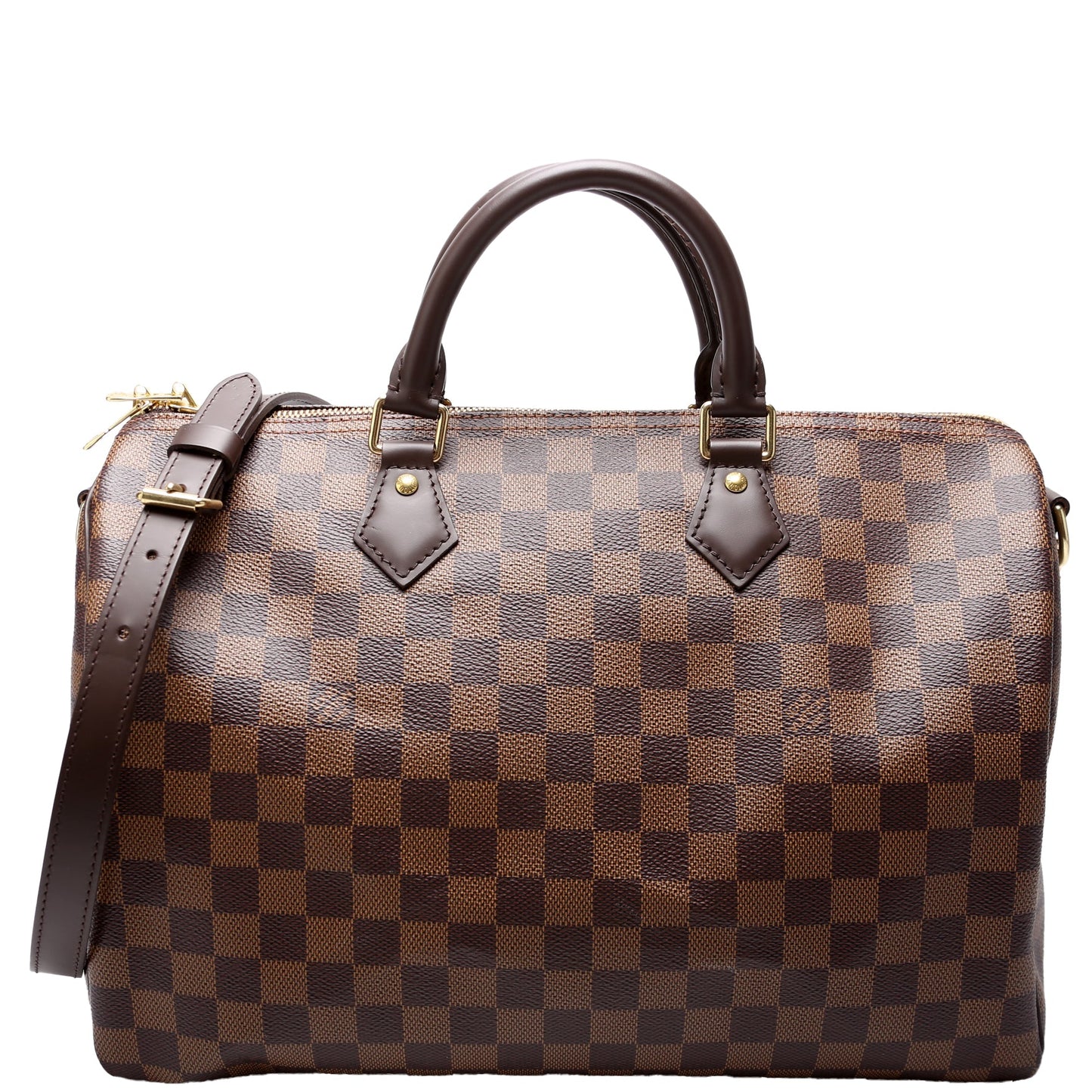 Speedy 35 Bandouliere Damier Ebene