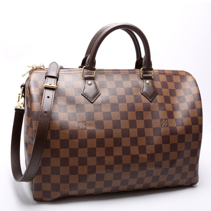 Speedy 35 Bandouliere Damier Ebene