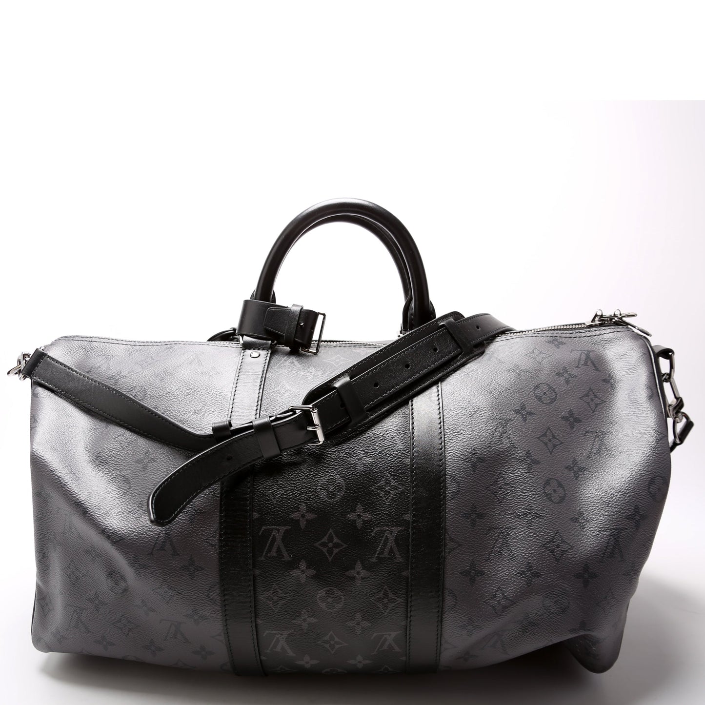 Keepall 50 Bandouliere Reverse Monogram Eclipse