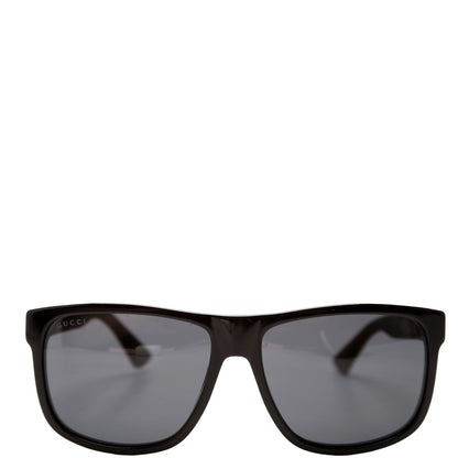 GG00101S Square Sunglasses Black