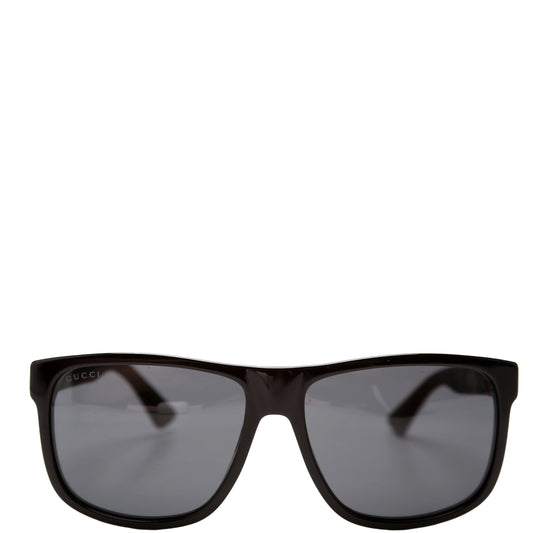 GG00101S Square Sunglasses Black