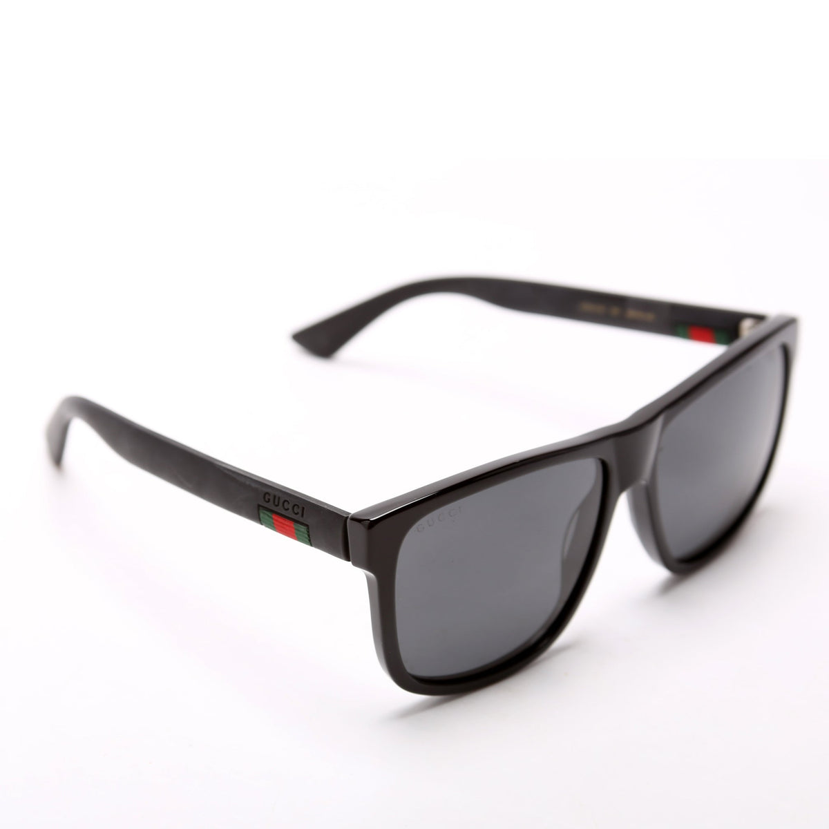GG00101S Square Sunglasses Black
